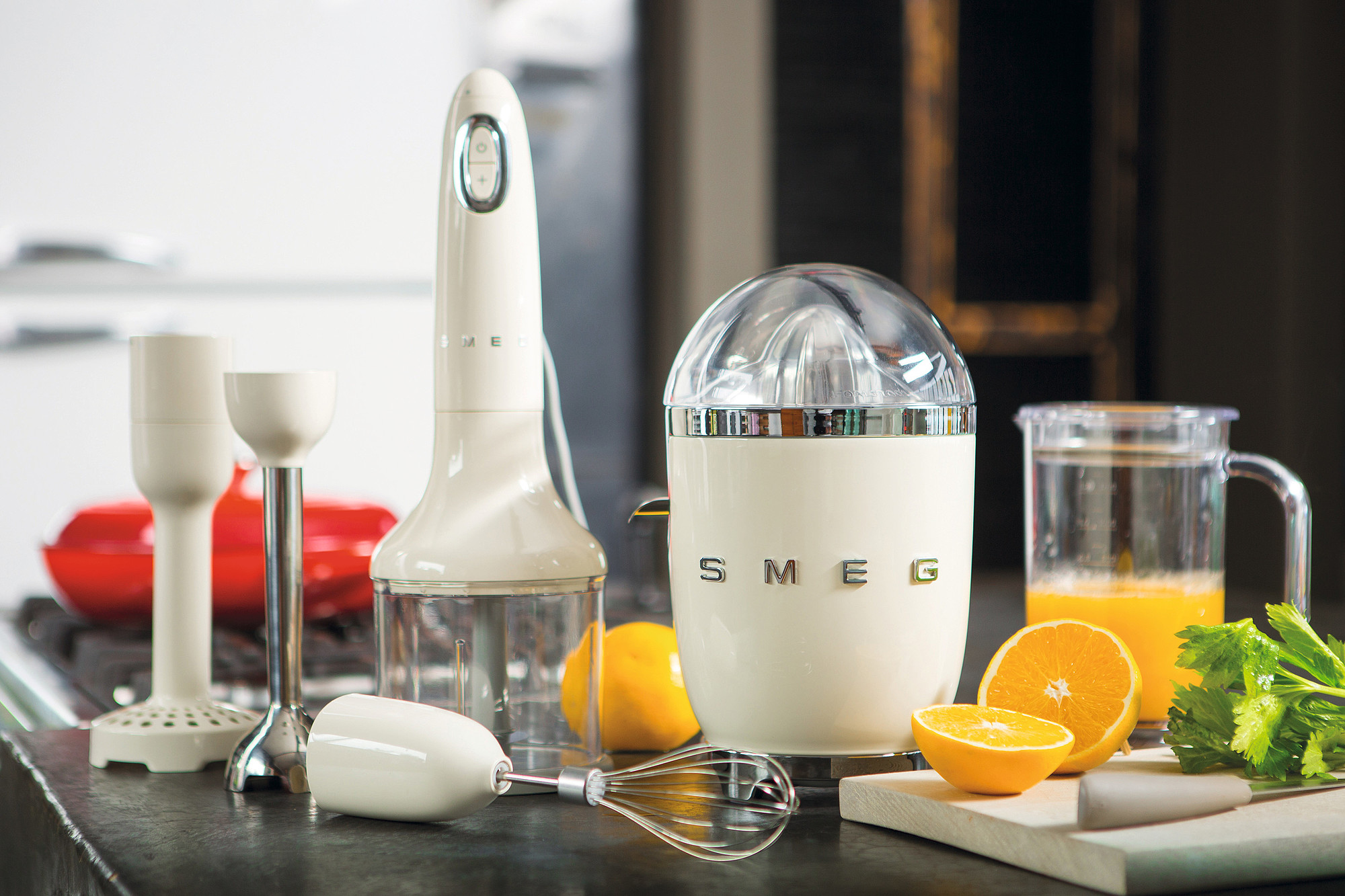 Smeg Standart Narenciye Sıkacağı (70W) - Krem - Görsel 6