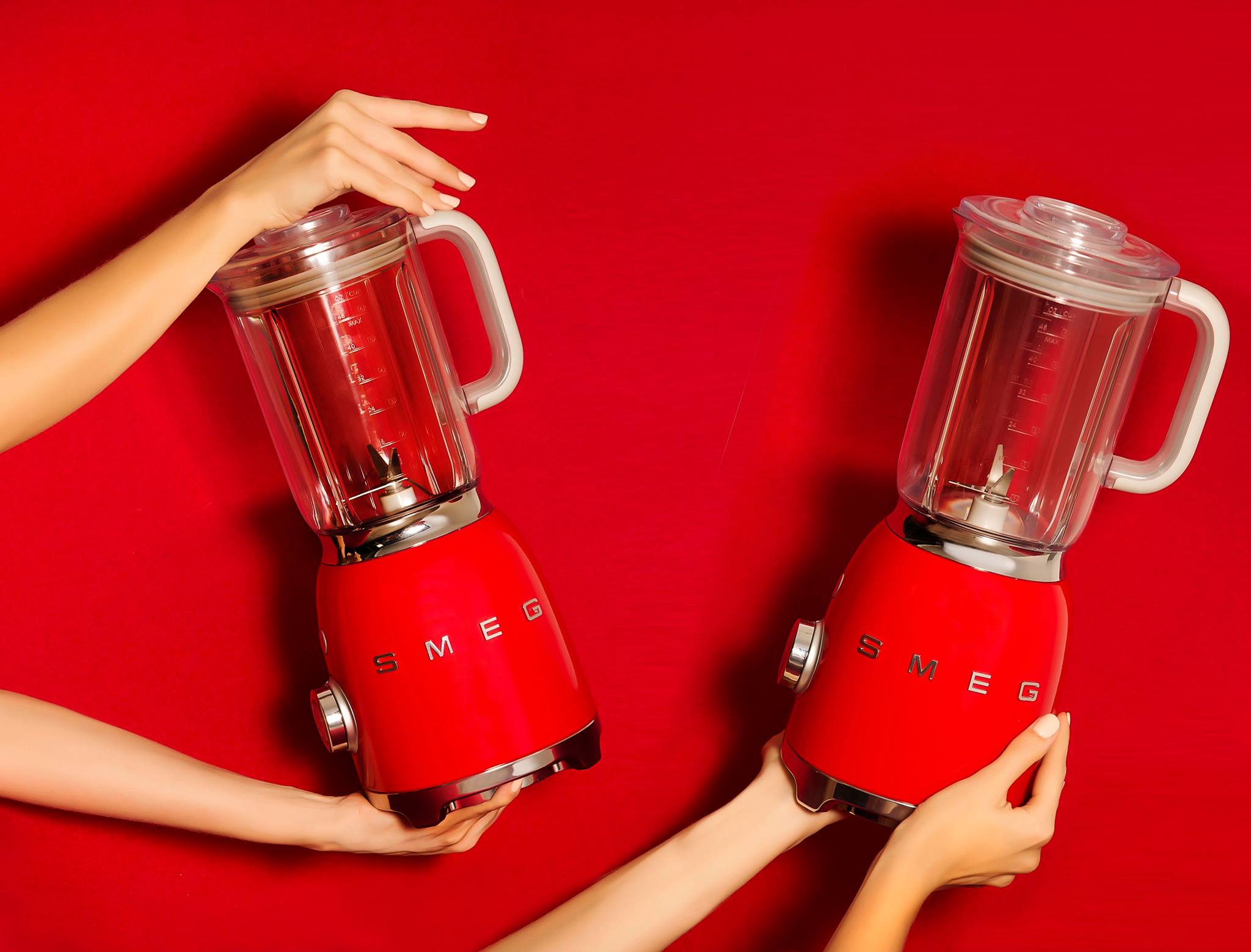 Smeg Standart Smoothie Blender - Kırmızı - Görsel 7