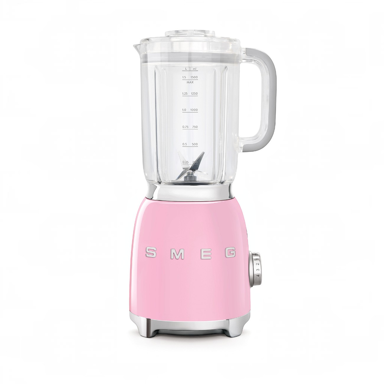 Smeg Standart Smoothie Blender - Pembe