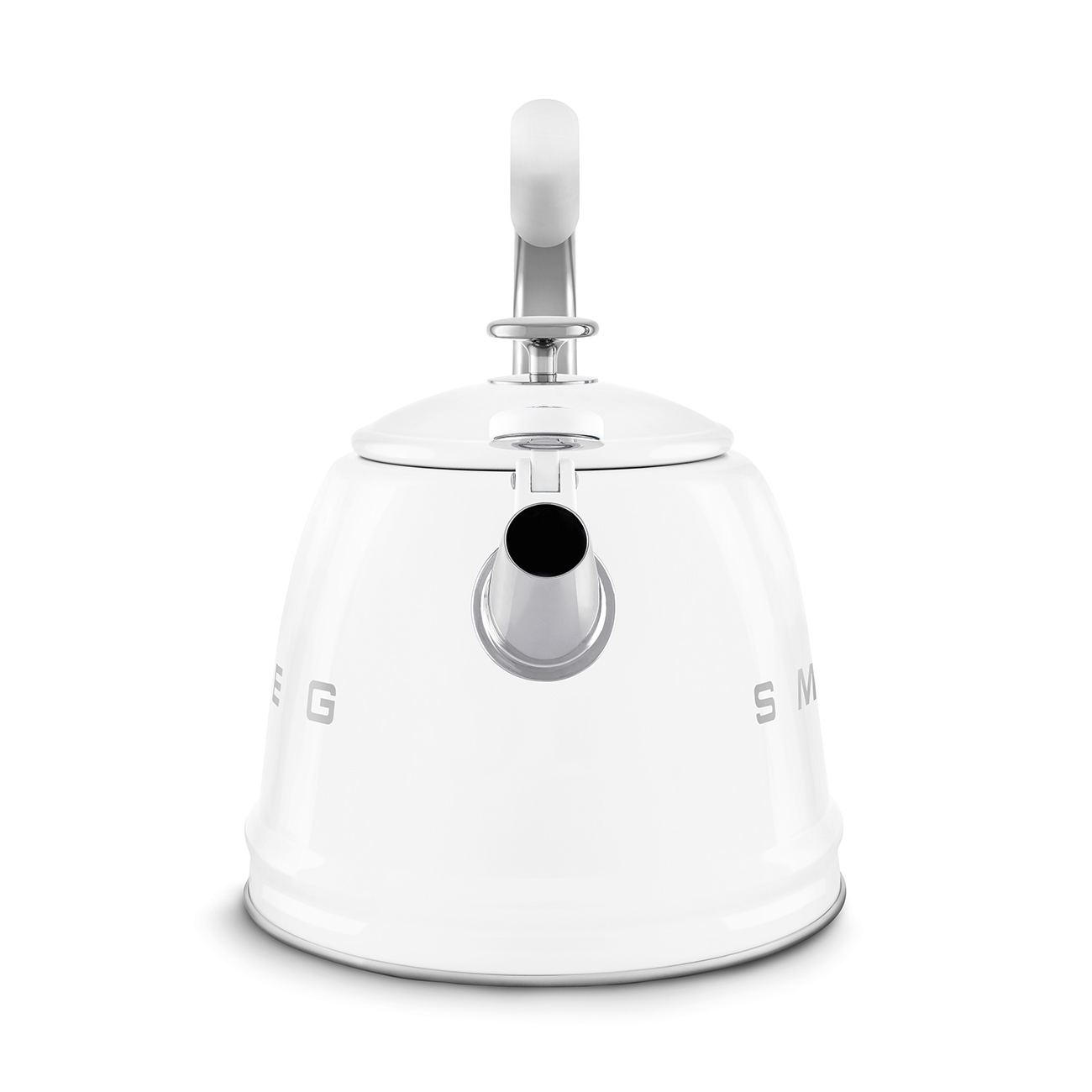 Smeg Retro Set Üstü Islıklı Kettle (2.3 Litre) - Beyaz / Krem - Görsel 2