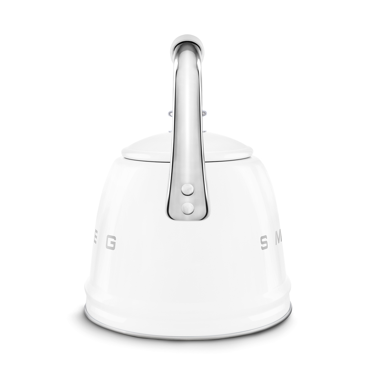 Smeg Retro Set Üstü Islıklı Kettle (2.3 Litre) - Beyaz / Krem - Görsel 4