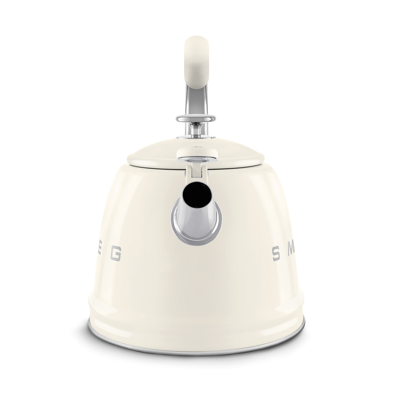 Smeg Retro Set Üstü Islıklı Kettle (2.3 Litre) - Krem - Görsel 2