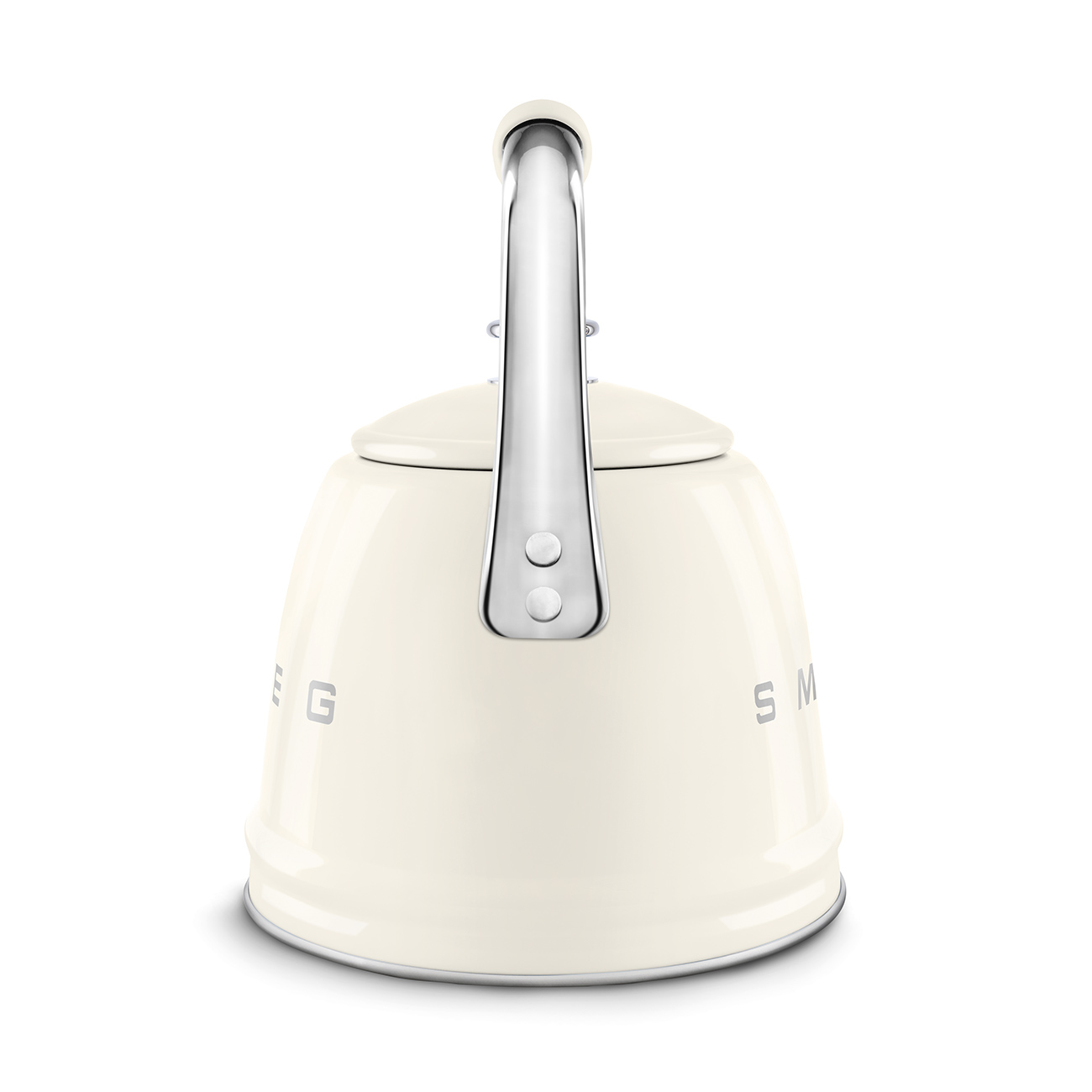 Smeg Retro Set Üstü Islıklı Kettle (2.3 Litre) - Krem - Görsel 4