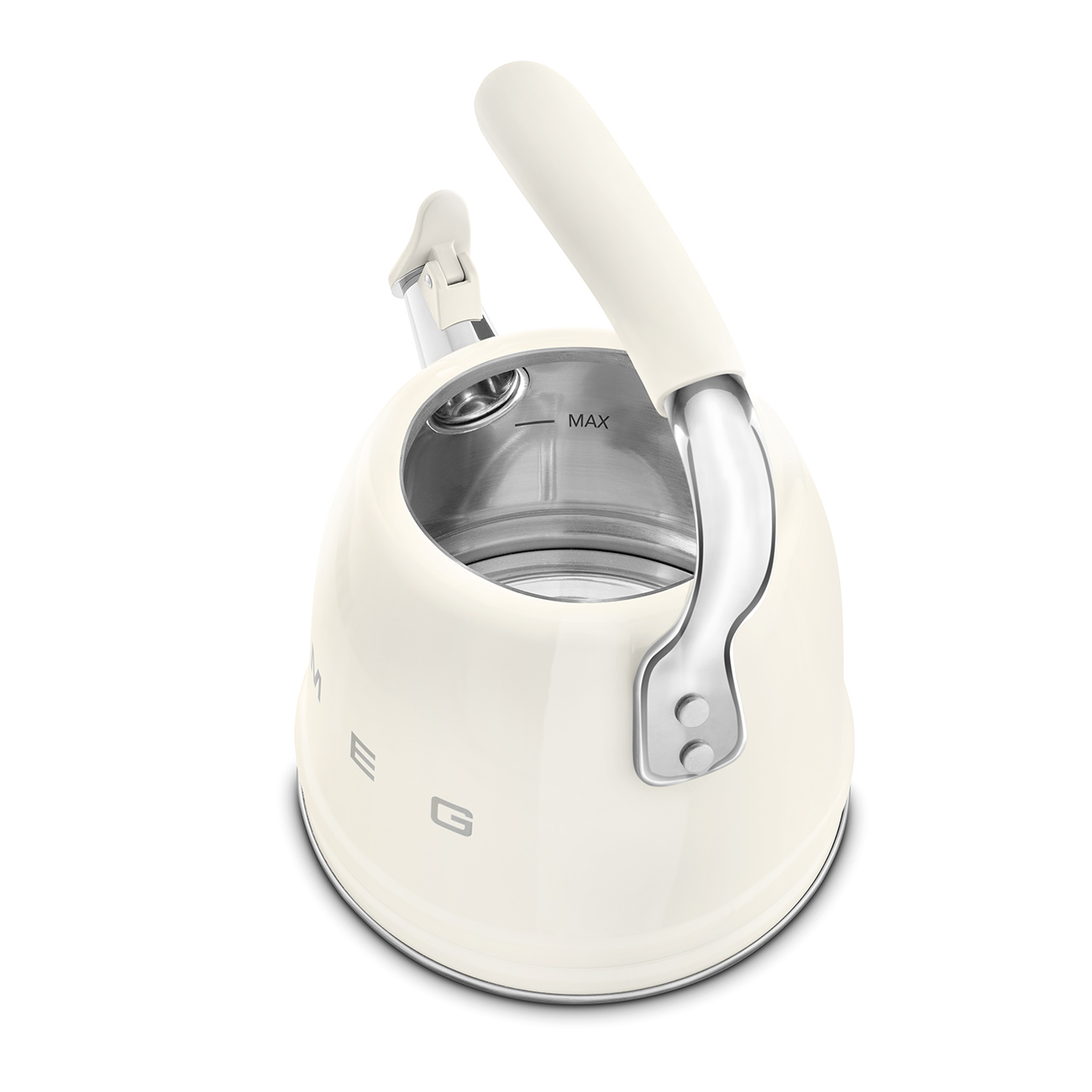 Smeg Retro Set Üstü Islıklı Kettle (2.3 Litre) - Krem - Görsel 7