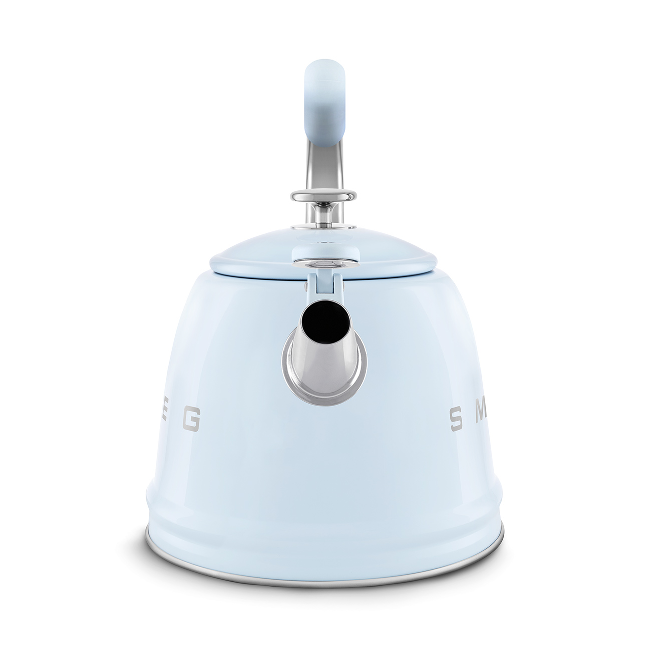 Smeg Retro Set Üstü Islıklı Kettle (2.3 Litre) - Pastel Mavi - Görsel 2