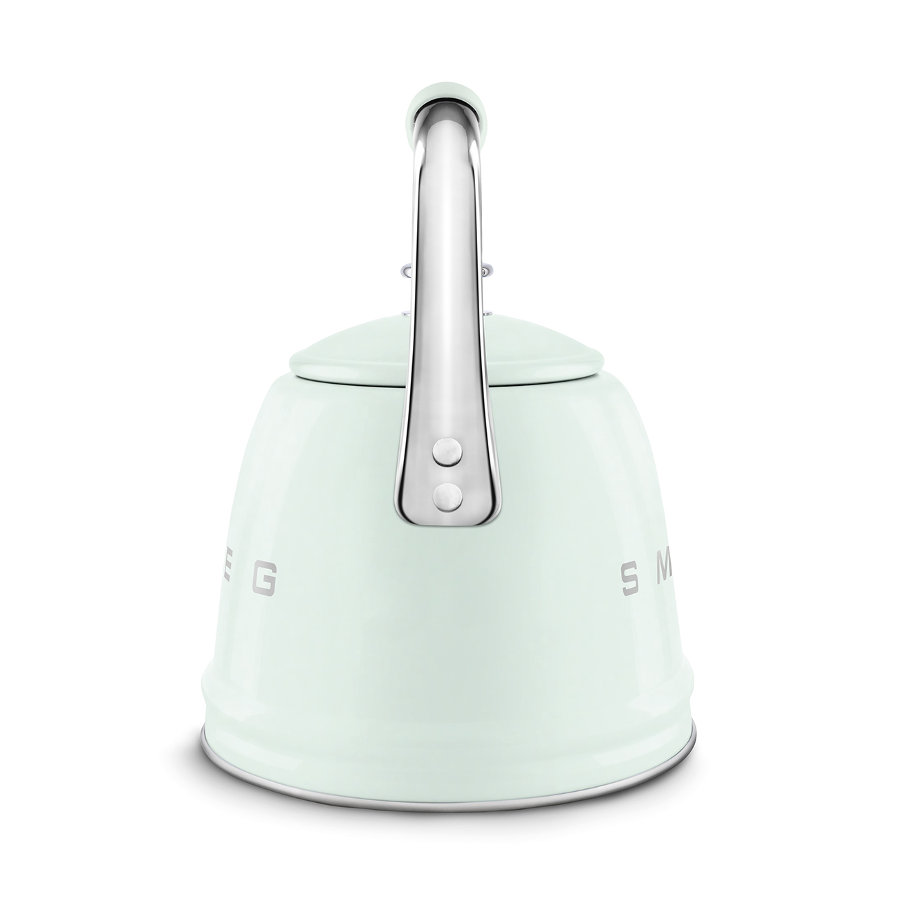 Smeg Retro Set Üstü Islıklı Kettle (2.3 Litre) - Pastel Yeşil - Görsel 4