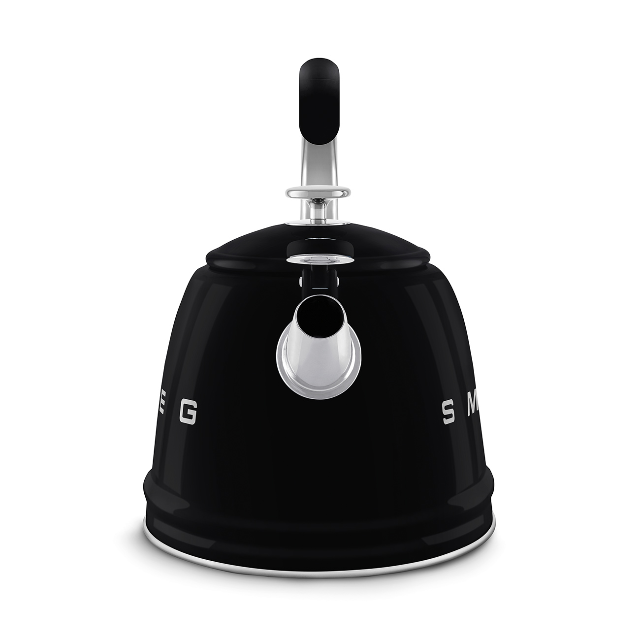 Smeg Retro Set Üstü Islıklı Kettle (2.3 Litre) - Siyah - Görsel 2