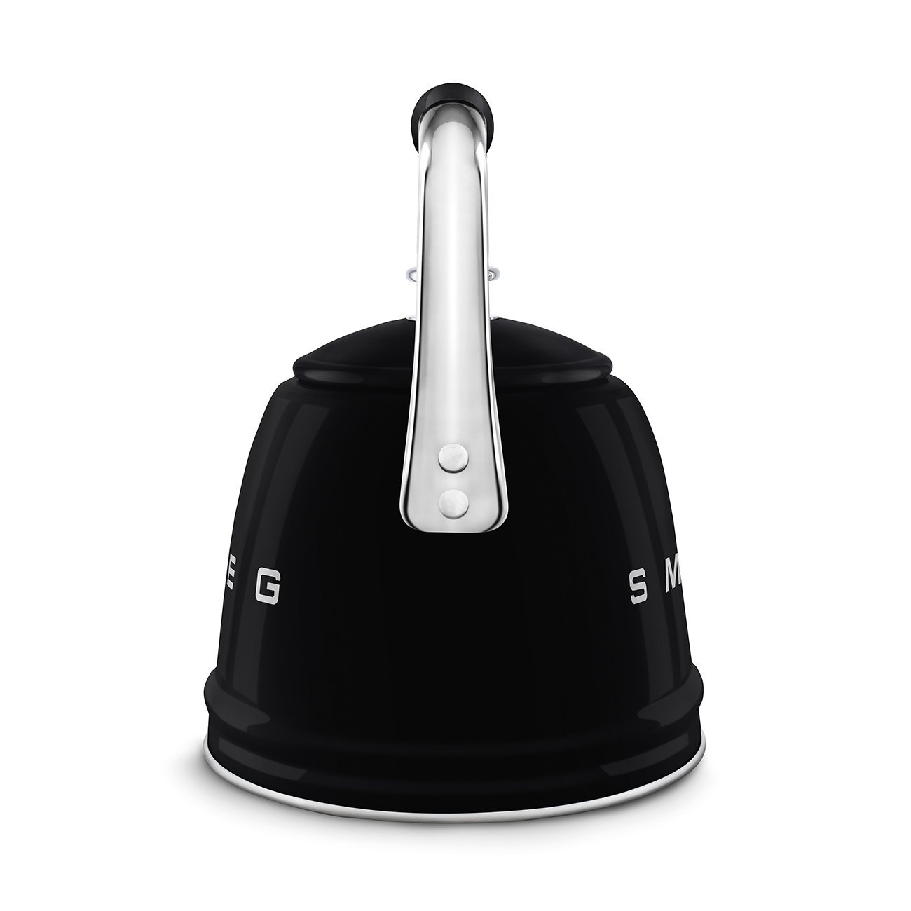 Smeg Retro Set Üstü Islıklı Kettle (2.3 Litre) - Siyah - Görsel 4