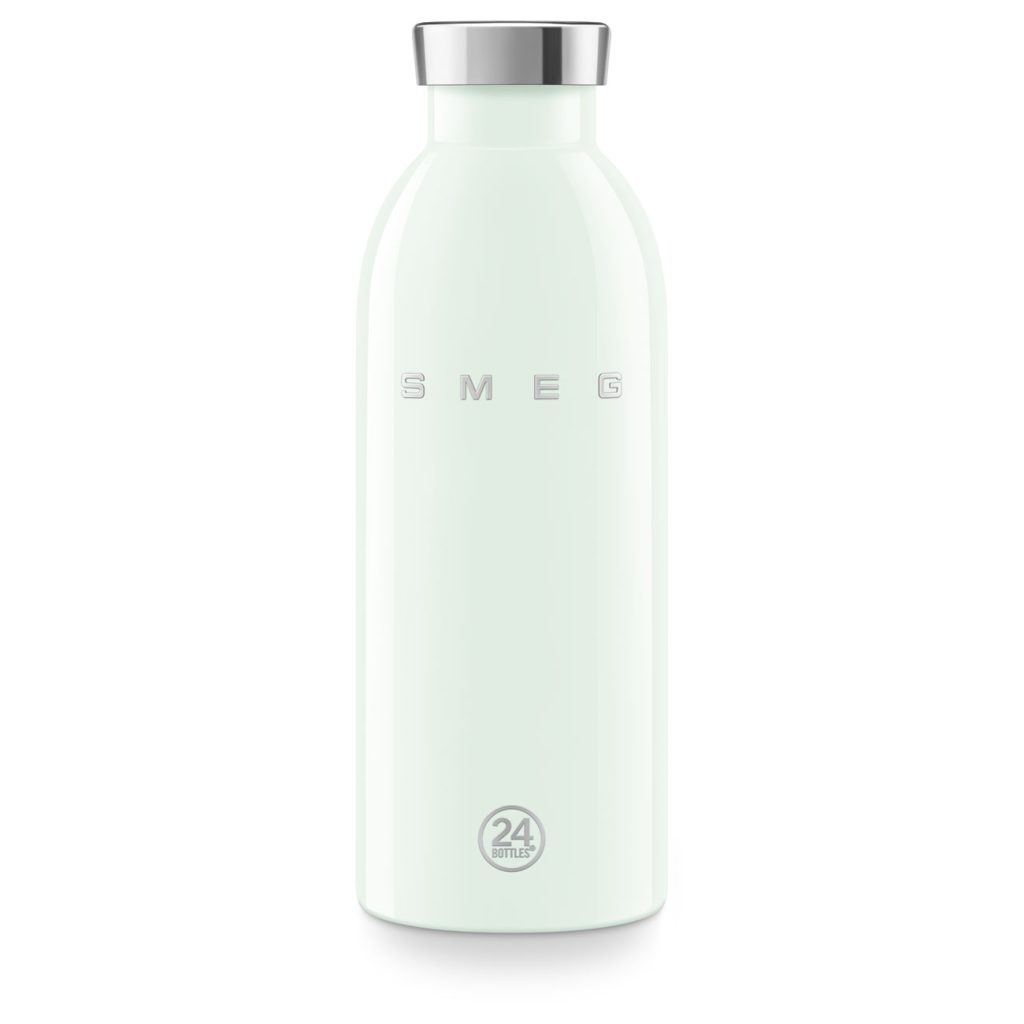 Smeg x 24Bottles Clima Bottle Paslanmaz Çelik Termos 500 ML - Pastel Yeşil