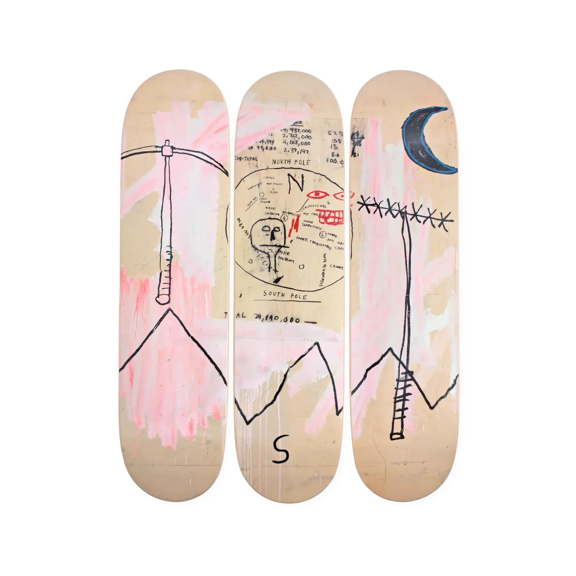Jean-Michel Basquiat - Both Poles