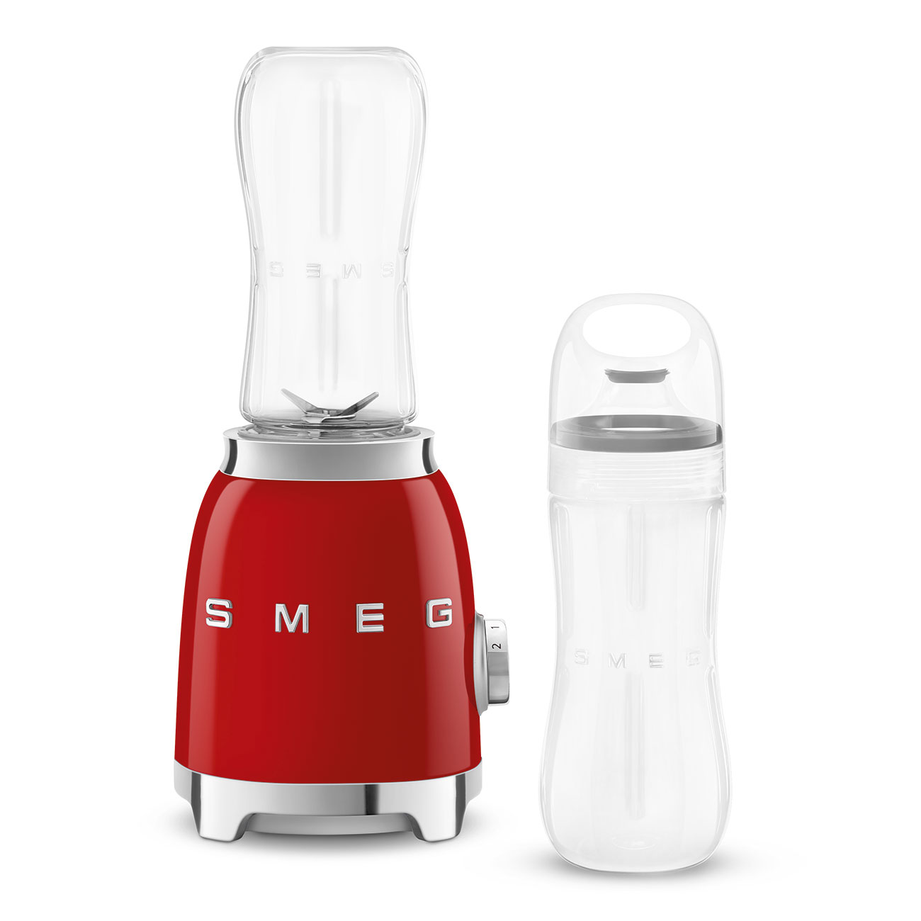 Smeg 50's Style Kişisel Smoothie Blender - Kırmızı - Görsel 2