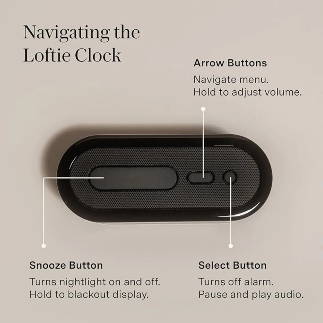 Loftie Akıllı Uyku Saati ve Bluetooth Hoparlör 7 Loftie Akıllı Uyku Saati ve Bluetooth Hoparlör - Görsel 4