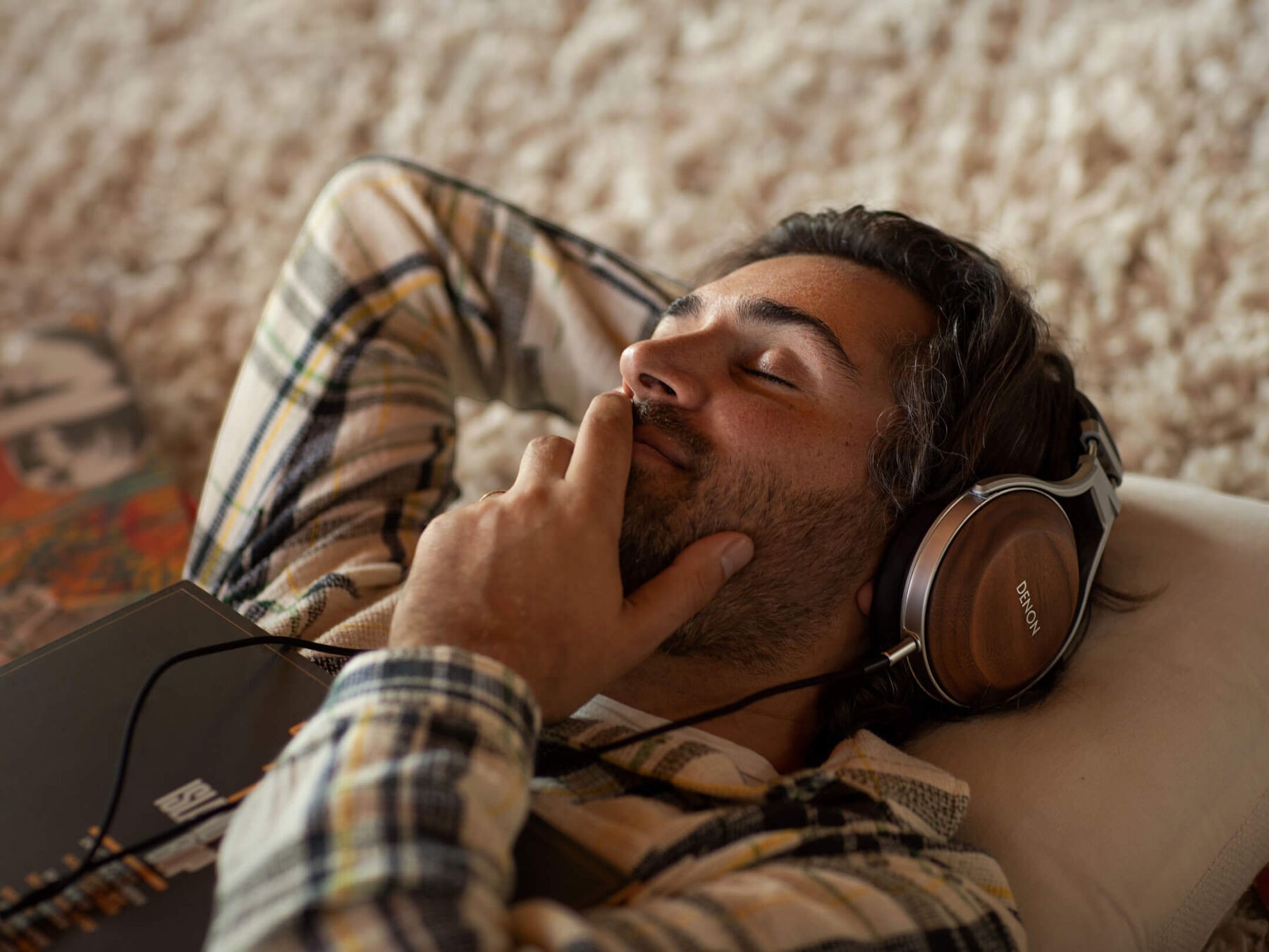 Denon AH-D7200 Kulak Üstü Ahşap Hi-Fi Kulaklık - Görsel 6