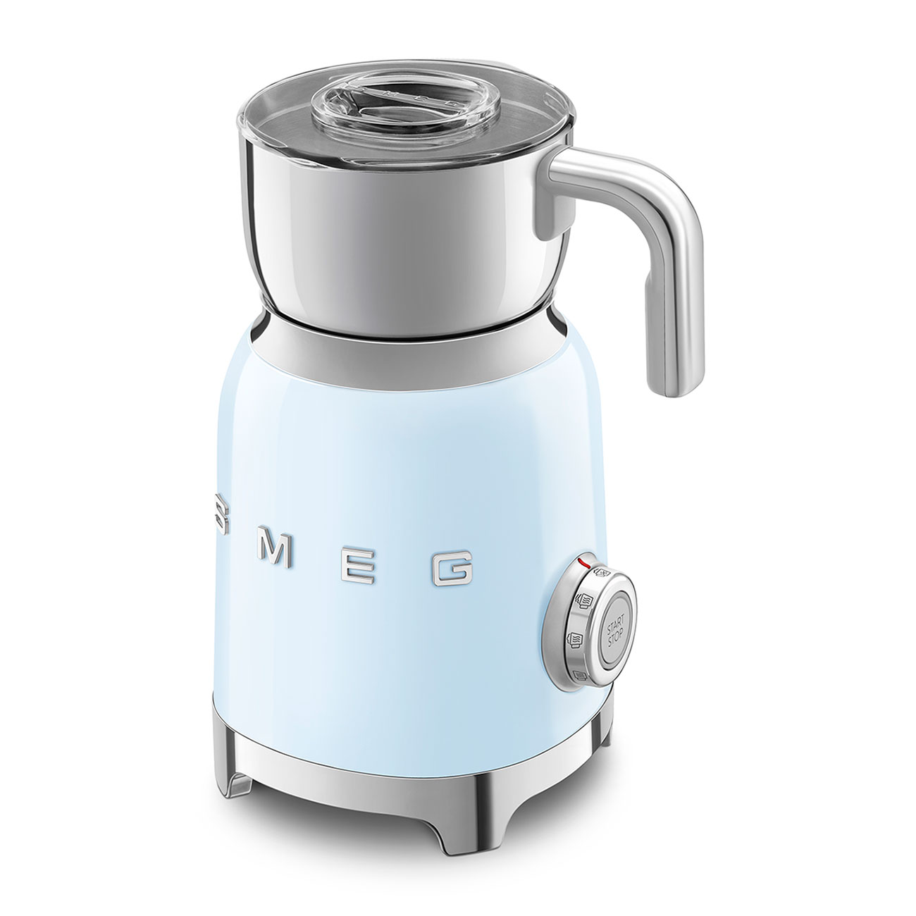 Smeg 50's Style Süt Köpürtme Makinesi - Pastel Mavi - Görsel 3