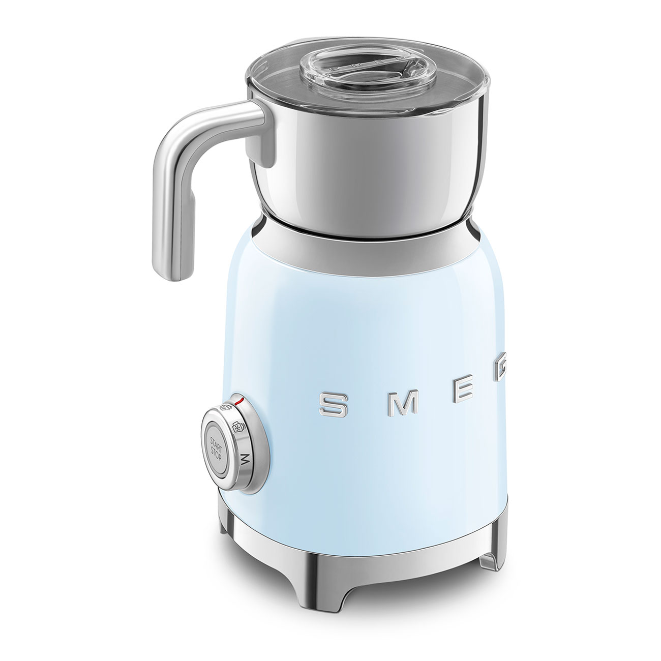 Smeg 50's Style Süt Köpürtme Makinesi - Pastel Mavi - Görsel 4
