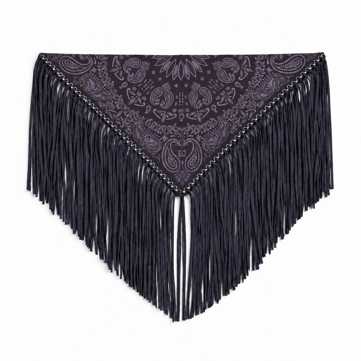 Suedmod Signature Large Lacivert Süet Şal