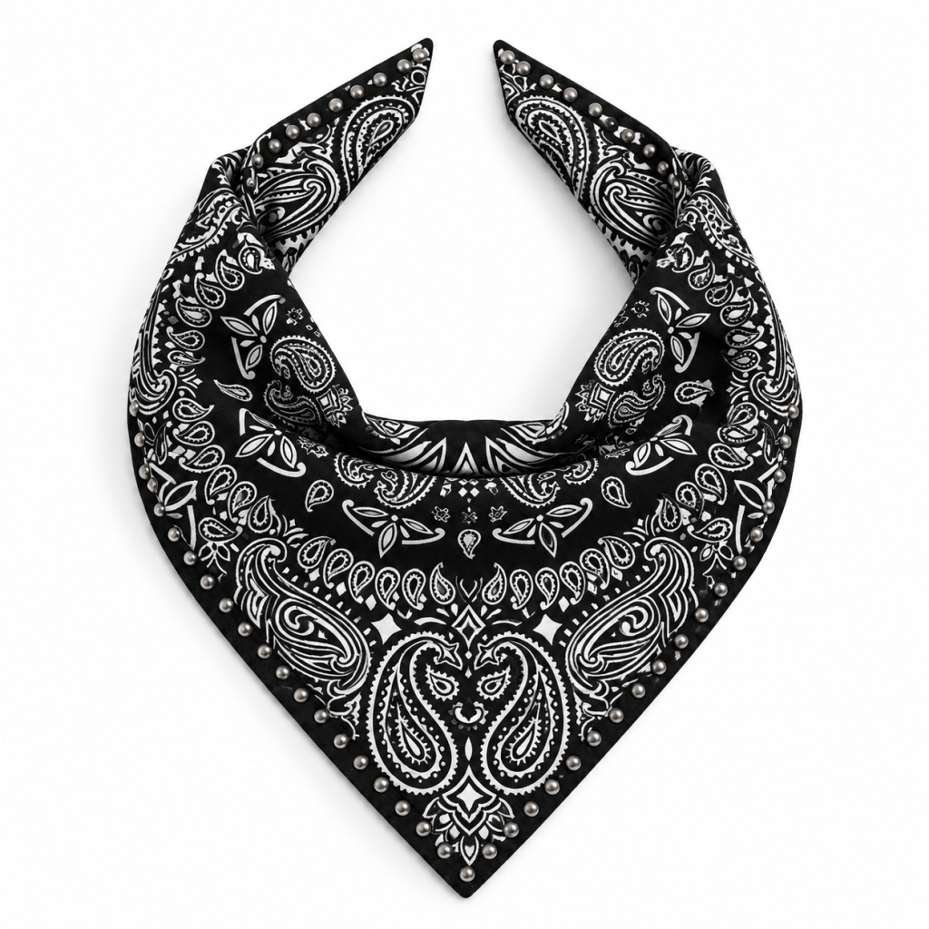 Suedmod Paisley Small Şal Siyah