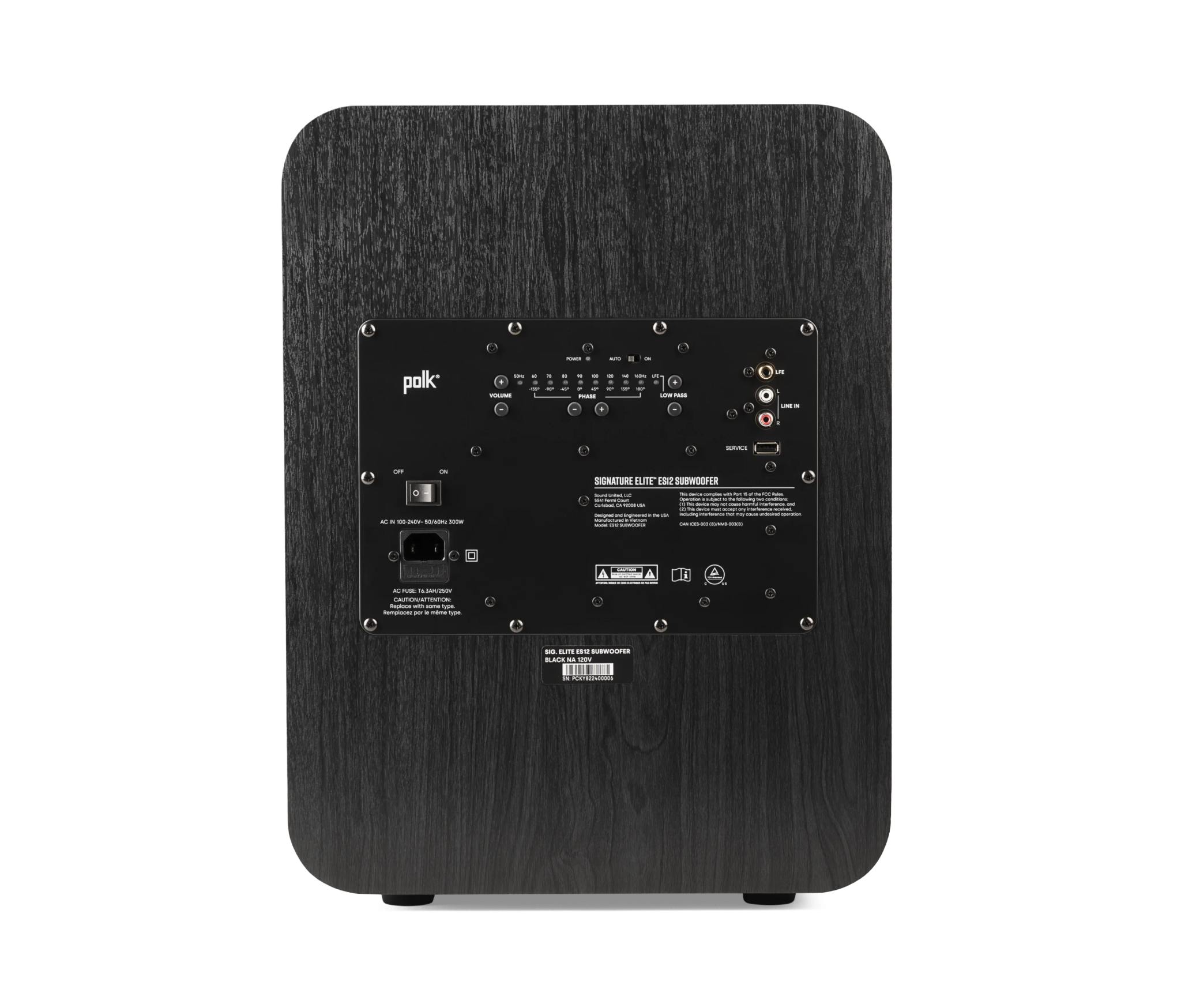 Polk Audio ES12 Aktif Subwoofer - Görsel 2