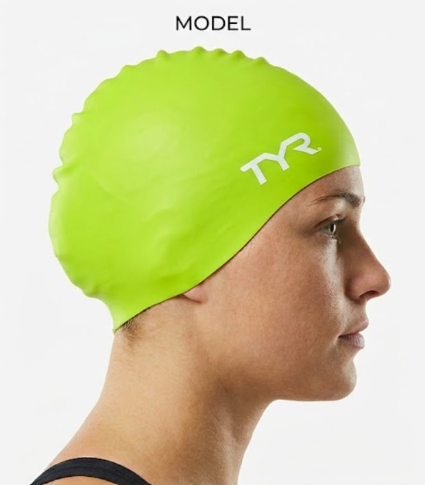 Tyr Yetişkin Silikon Yüzücü Bonesi - Mint Yeşili 3 Tyr Yetişkin Silikon Yüzücü Bonesi - Mint Yeşili - Görsel 2