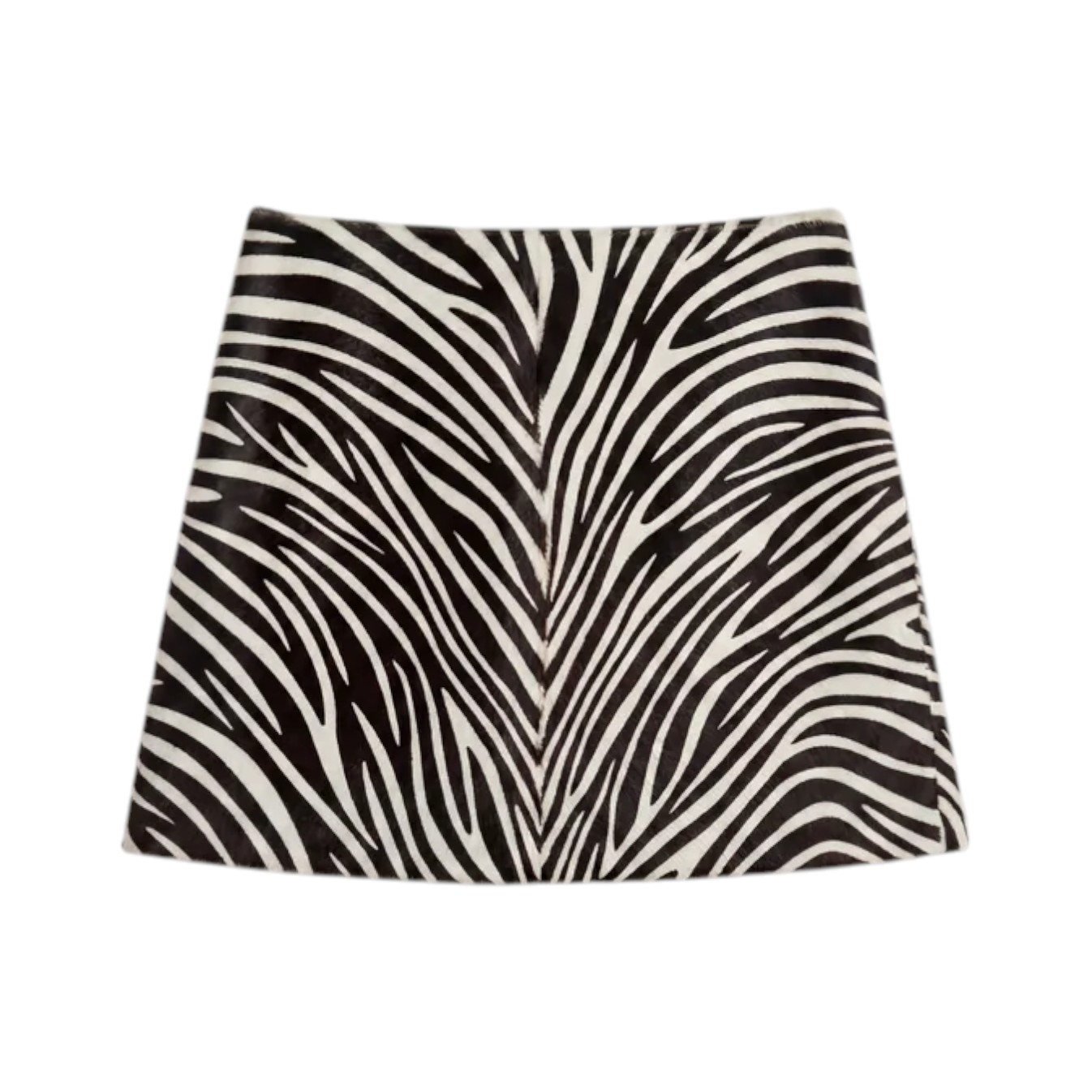 Suedmod Kadın Zebra Mini Etek